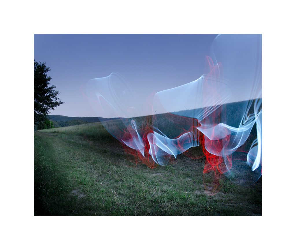 DARKENED BY DEGREES II, 2014, Carluc, France. Unique (1/1) giclée print in archival inks, 24 x 30cm (image) 35 x 40cm (sheet)